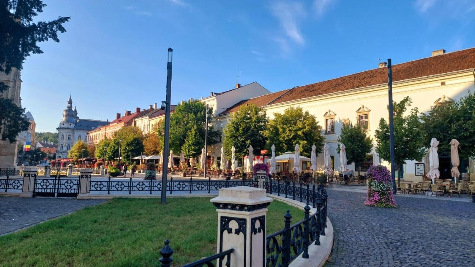 Apartament De Lux Central, P-Ta Matei Corvin Cluj-Napoca Exterior foto